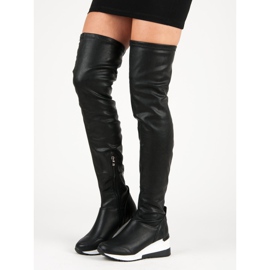 SDS Sporty wedge boots black 2 SDS Sporty wedge boots black 2
