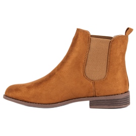 Via Giulia  Suede Chelsea boots brown 1