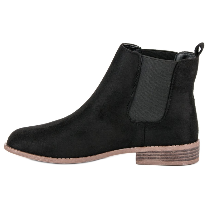 Via Giulia  Suede Chelsea boots black 1