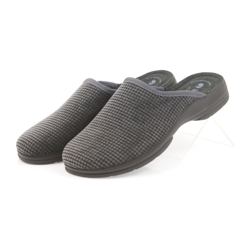 Inblu Men's gray slippers grey 3 Inblu Men's gray slippers grey 3