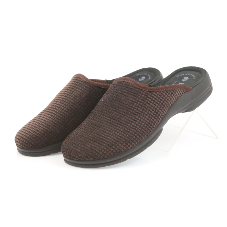 Inblu Men's brown slippers 3