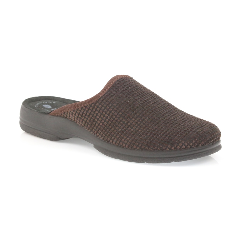 Inblu Men's brown slippers 1