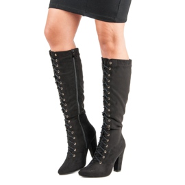 Cm Paris Lace-up boots black 1
