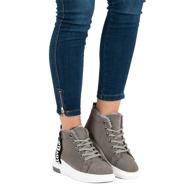 Warm gray sneakers grey 1