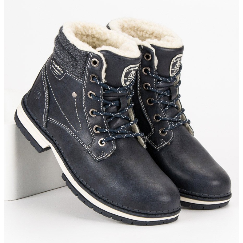 Arrigo Bello Comfortable Trappers blue 1