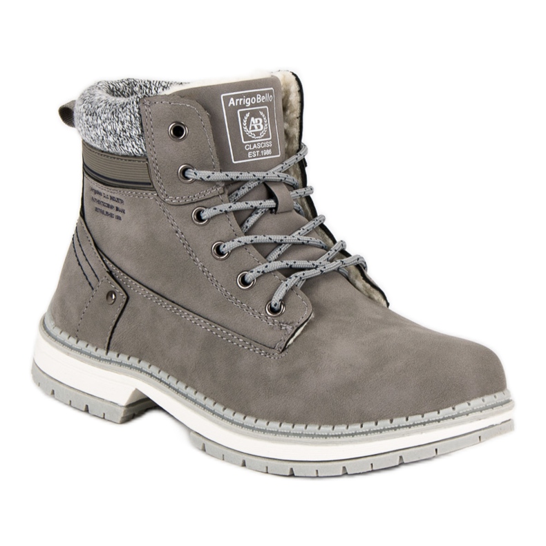Arrigo Bello Insulated Trappers grey 1