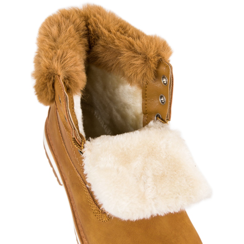 Fgm Paris Camel Trappers With Fur brown 2