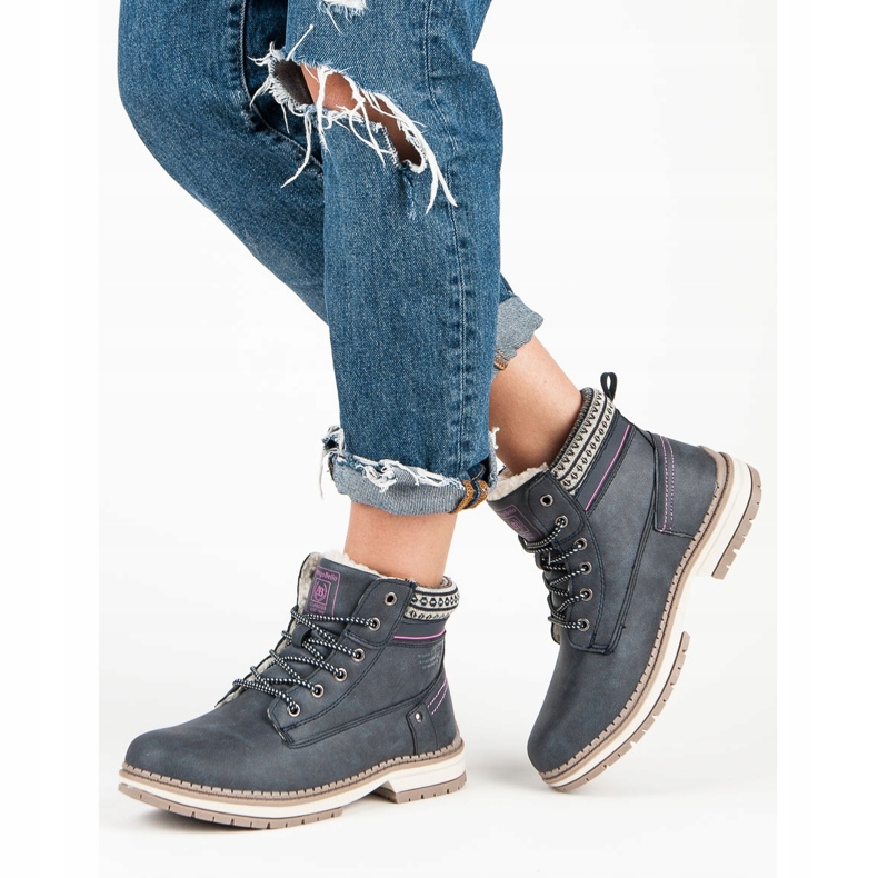 Arrigo Bello Insulated Trappers blue 2