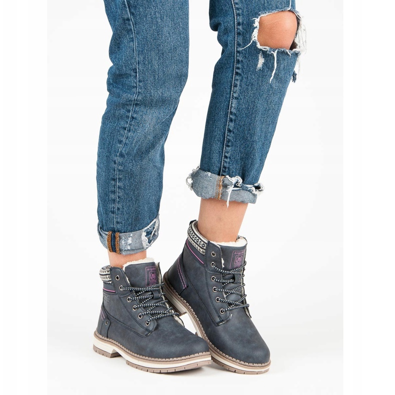 Arrigo Bello Insulated Trappers blue 1