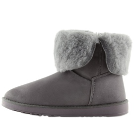 Gray emuses with pompom SP04P Gray grey 1