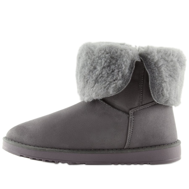 Gray emuses with pompom SP04P Gray grey 1