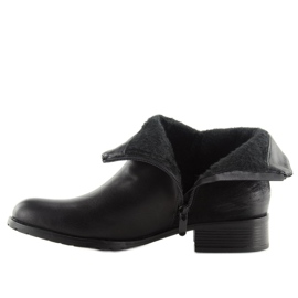 Black Jodhpur boots M263 Black 1