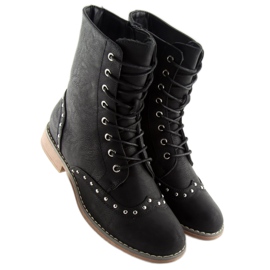 Black workers with studs B5211-KB Black 1