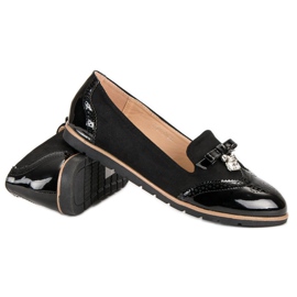 SDS Fashionable loafers black 1