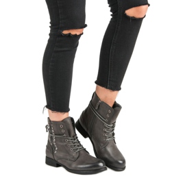 Kayla Gray Rock Boots grey 1