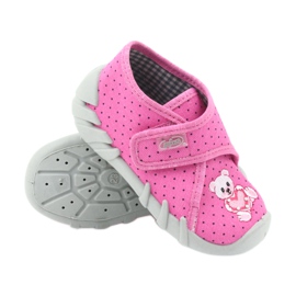 Befado children's shoes 112P185 slippers pink 4