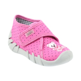 Befado children's shoes 112P185 slippers pink 2