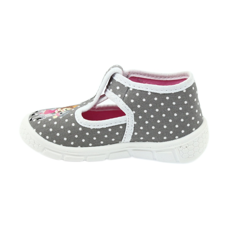 Befado children's shoes honey pu 531P006 white grey 2 Befado children's shoes honey pu 531P006 white grey 2