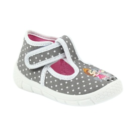 Befado children's shoes honey pu 531P006 white grey 1 Befado children's shoes honey pu 531P006 white grey 1