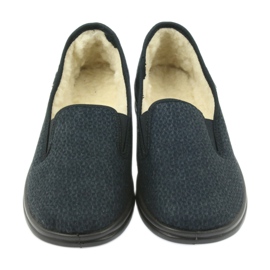 Befado men's shoes pu 096M090 grey navy blue 3