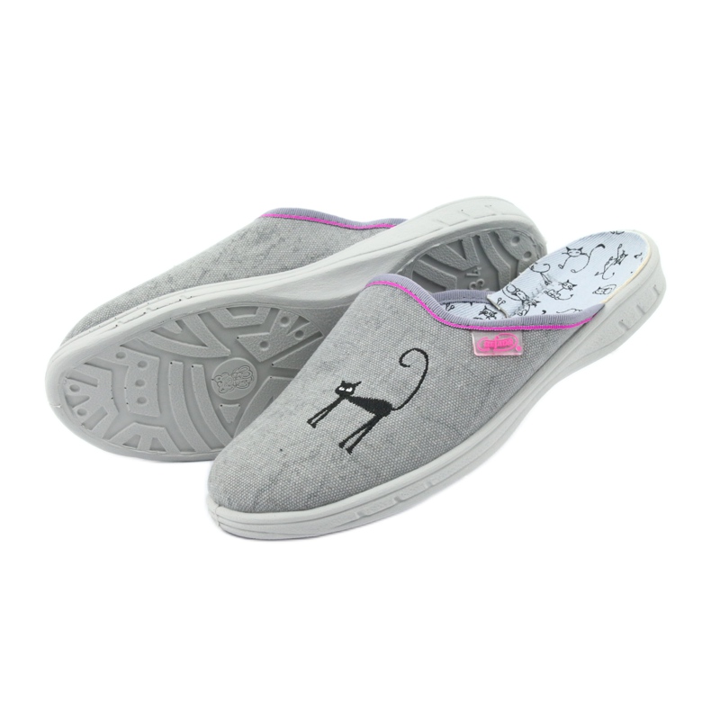 Befado children's shoes slippers 707Y398 grey 5 Befado children's shoes slippers 707Y398 grey 5