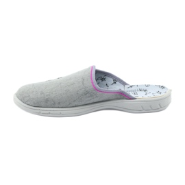 Befado children's shoes slippers 707Y398 grey 2 Befado children's shoes slippers 707Y398 grey 2
