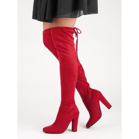 Seastar Sexy thigh high boots red 2 Seastar Sexy thigh high boots red 2