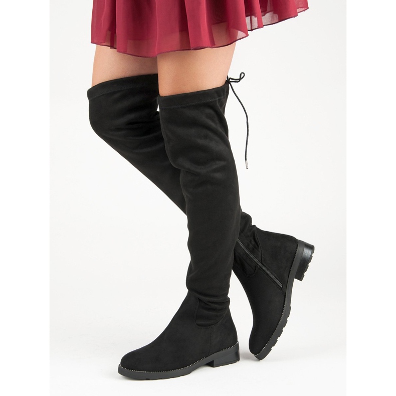 Seastar Classic boots with flat heels black 2