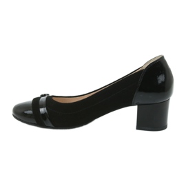 Shoes for women belt Edeo 1900 black 2