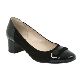 Shoes for women belt Edeo 1900 black 1