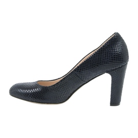 Sagan 2600 navy blue pumps 2