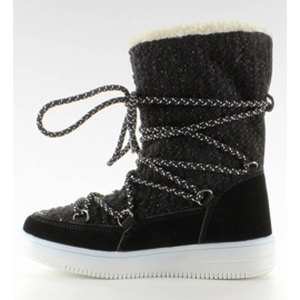 Children's eskimoski k1646102 Negro snow boots black 2