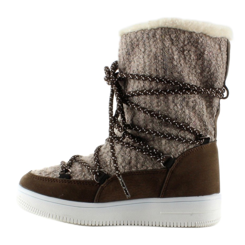 Children's eskimoski k1646102 Taupe snow boots brown 1