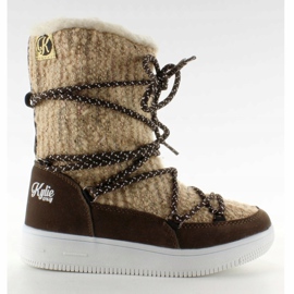 Children's snow boots Eskimoski k1646102 Beige 1