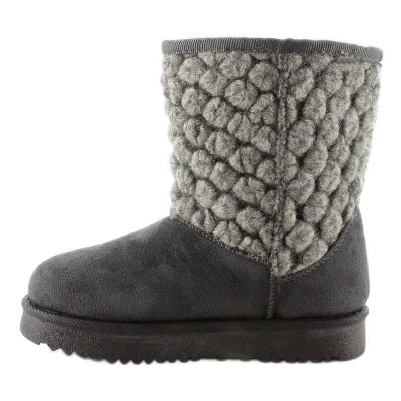 Children's emuses with felt uppers k1647405 Gris grey 1