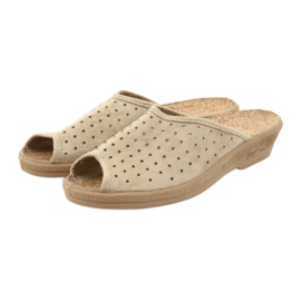 Befado women's shoes slippers 581d169 slippers beige 3