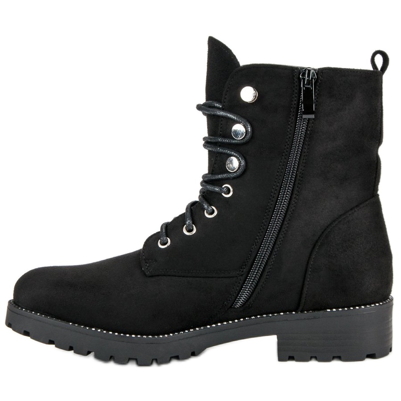 Seastar Suede trappers black 1
