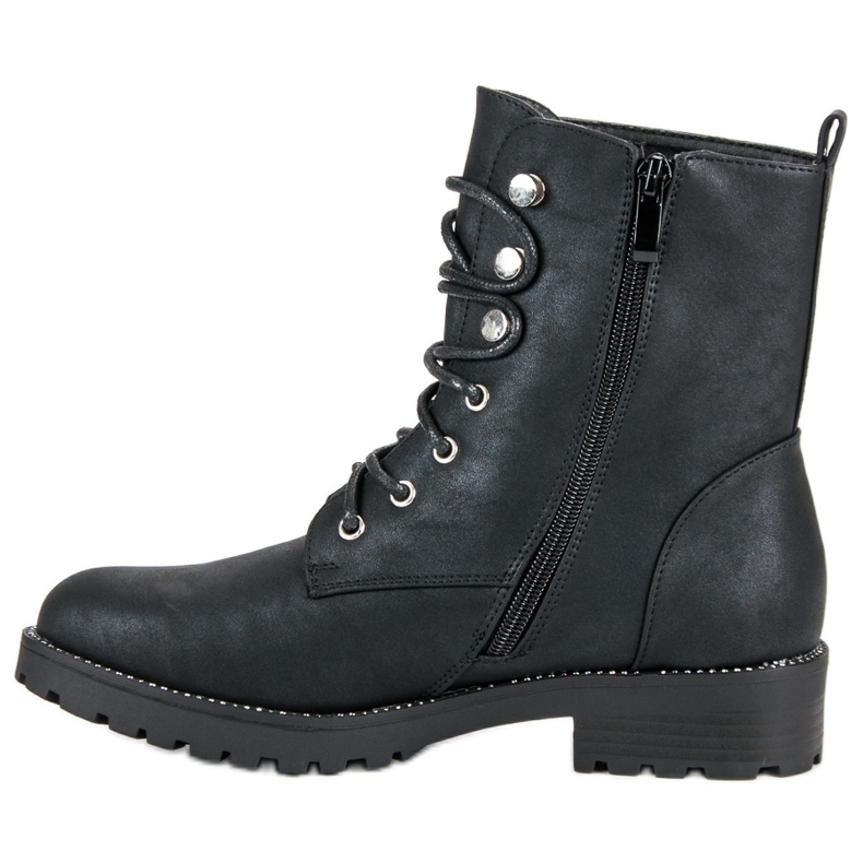 Classic Lace-up Workers black 1
