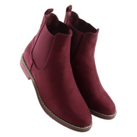 Women's Jodhpur boots, burgundy 491 Red 2