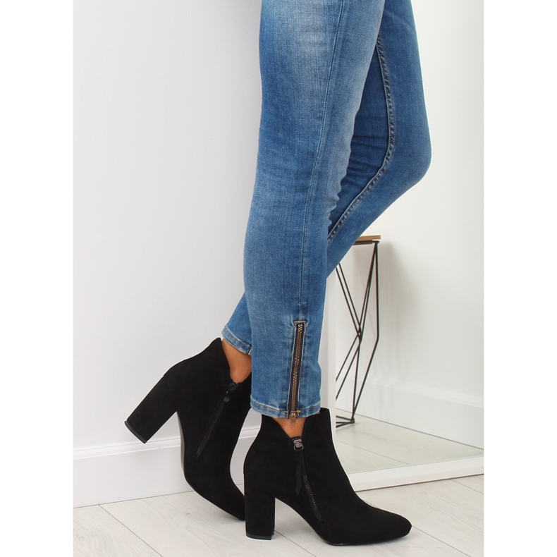 Black high-heeled boots 6900 Black 2 Black high-heeled boots 6900 Black 2