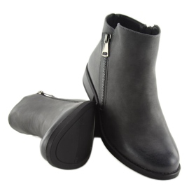 Gray Chelsea boots for women 7352-PA Gray grey 1
