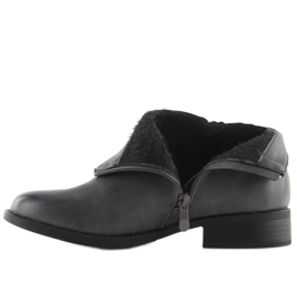 Gray Chelsea boots for women 7352-PA Gray grey 2