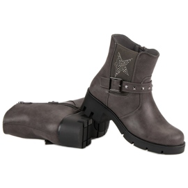 Groto Gogo Rock Boots On The Platform grey 1