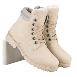 Bestelle Beige warm boots 1 Bestelle Beige warm boots 1