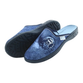 Befado children's shoes slippers 707Y396 navy blue blue 4