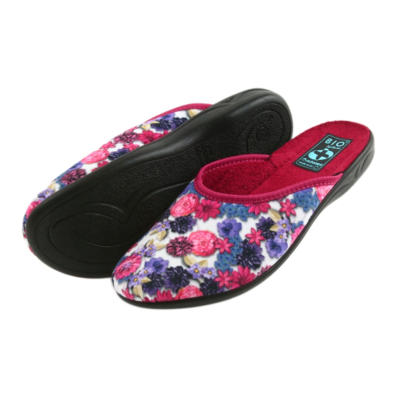 Slippers velor Adanex 23773 multicolored 5