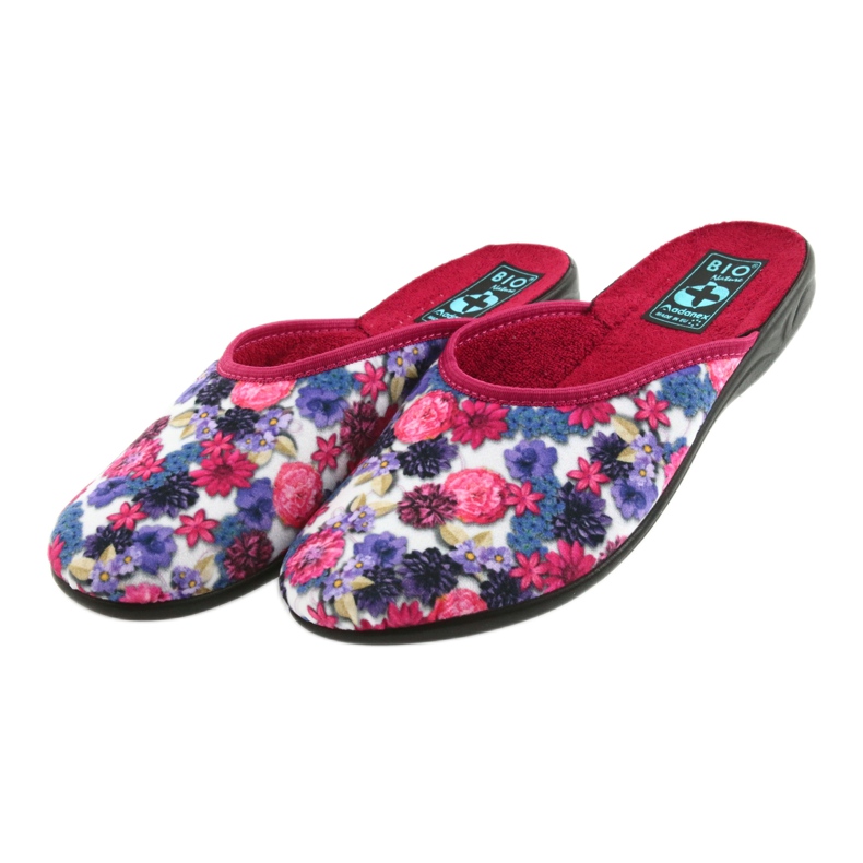 Slippers velor Adanex 23773 multicolored 4