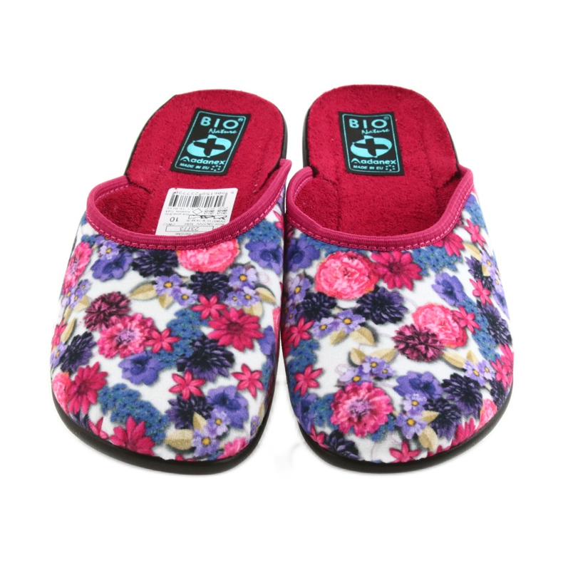 Slippers velor Adanex 23773 multicolored 3