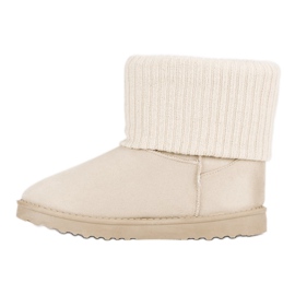Suede snow boots brown 1