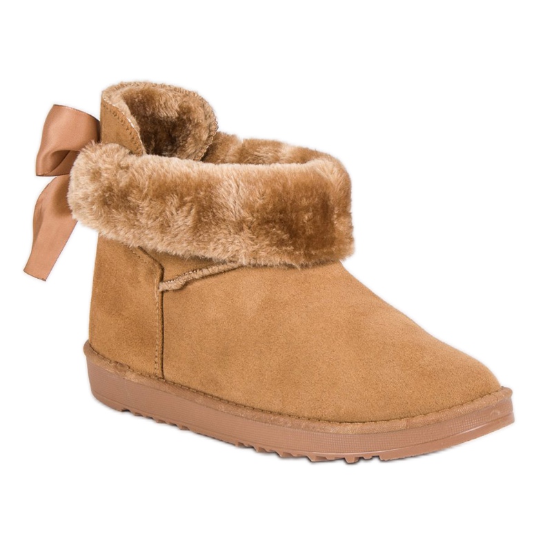 Snow Boots With Roll Up Shank brown 2